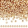 50Pcs 2-10mm Stainless Steel Ball Through Mail Eye Gold Loose Bead For Diy Accessories Perforation Drilling Solid Steel Ball