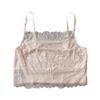 Summer Breathable Mulberry Silk Lace Camisole Versatile Tank Top