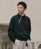 XERO Diagonal Half Zip Sweatshirt [Black]