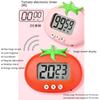 Digital Kitchen Timer with Magnetic Attachment Large Display Timer Tomato Shaped Timer for Cooking Exercise and Study