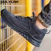 Oulylan Are Breathable in All Seasons Anti-smashing Anti-piercing Ladle Wear-resistant Safety Shoes Men's Labor Insurance Shoes