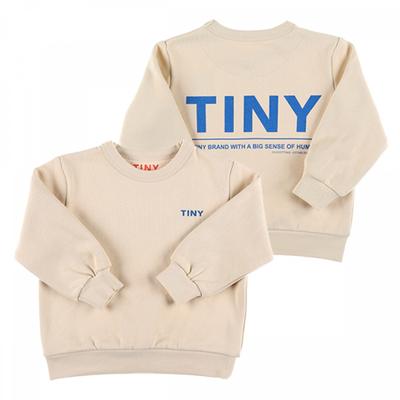 Tiny Cotton AW24 161 M01 Kleines Baumwoll-Sweatshirt Logo-Grafik Kinder-Sweatshirt