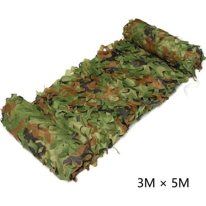 Filet de camouflage double face Filet de camouflage de chasse Filet de camping Filet de camouflage - 3m x 5m