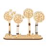 Handcrafted Dandelions Themed Wooden Craft Desk Organizers Nature Themed Money Gift Holder Decorative Storage Gift