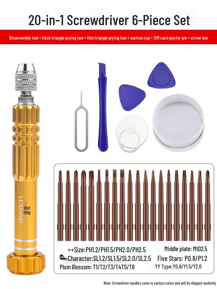 Smartphone Repair Screwdriver Set for Samsung & Apple