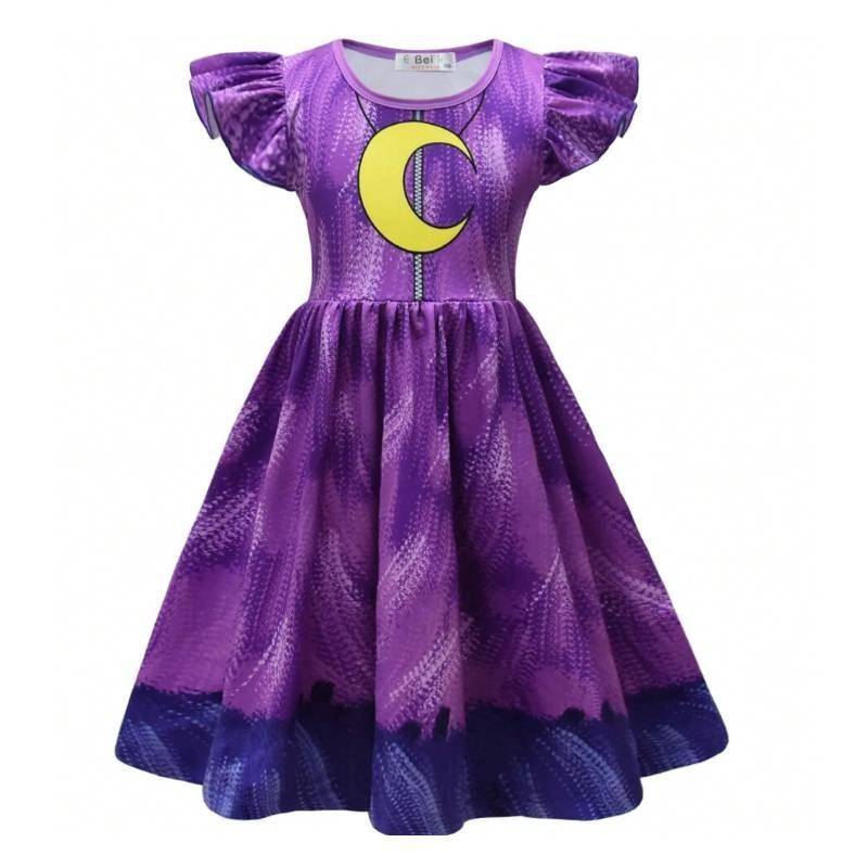 Critters Smiling Girl Dress And Bag Cosplay Clothing Suitable Halloween For