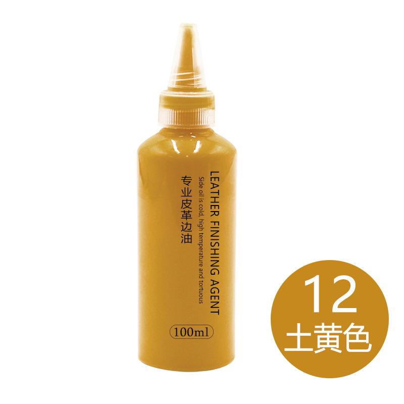 100ml Matte Lederkantenversiegelungsöl Kältebeständig Hochtemperaturbeständig Verhindert Feuchtigkeitsaufnahme und Verformung des Leders