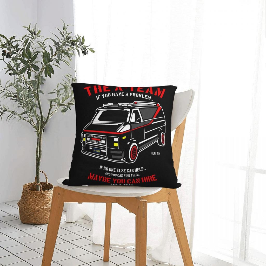 The A Team Pillowcase Polyester Cushion Comfort Throw Pillow Sofa Decorative Cushions Used for Home Bedroom Living Room