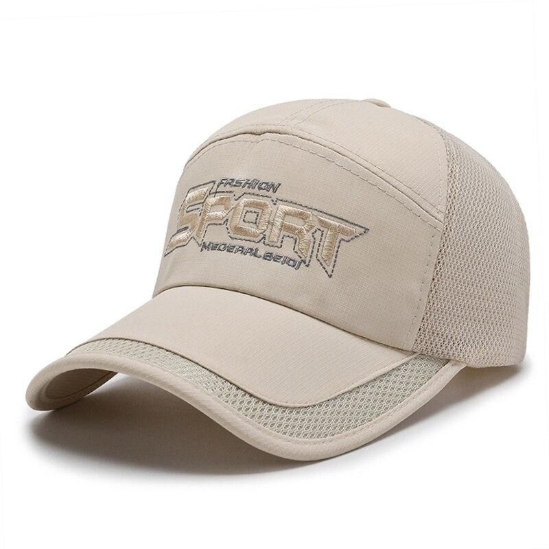 NORTHWOOD Sport Summer Cap With Mesh Men's Golf Hat Polyester Baseball Caps Outdoor Snapback Hats Trucker Cap