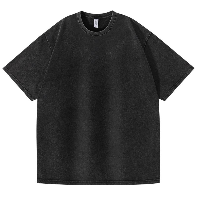 Anime My Hero Academia T-shirt Bakugou Katsuk Manga Vintage Washed Oversized Clothes Men's Clothing Cotton Short Sleeve Tee Tops