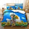 3D Anime Pattern My Hero Academia Bedding Set Printed single Comforter Quilt Bed Cover Pillow Case 3 Pieces Sets Kids Adult Size
