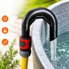 Pool Hose Holder for Poolside Filling, Plastic Curved Hook with Guided Hose Positioning for Household Pool Use