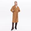 GOELIA Double-Faced Cashmere French Style Mid-Length Coat