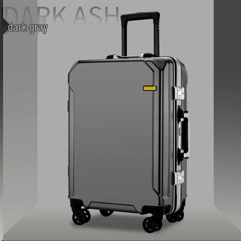 Shimeiyi Anti-Scratch Aluminum Frame Business & Travel Suitcase 20 Inch