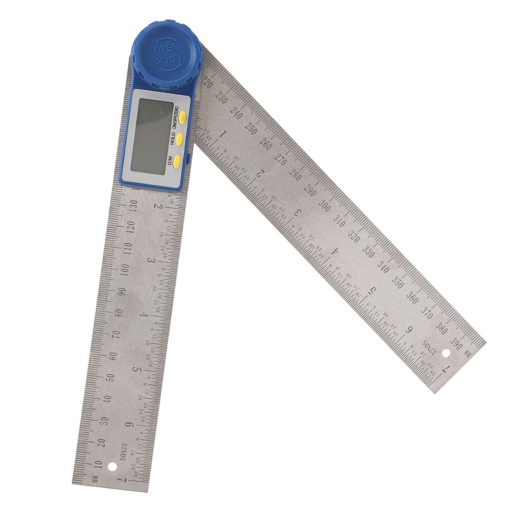 Digital Protractor Multifunctional Angle Ruler Finder Meter Stainless Steel Woodworking Ruler Goniometer