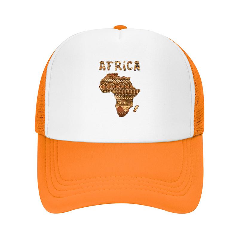African Letter Print Baseball Cap Ideal for Outdoor Activities Casual Wear Fashionable Snapback Baseball Cap