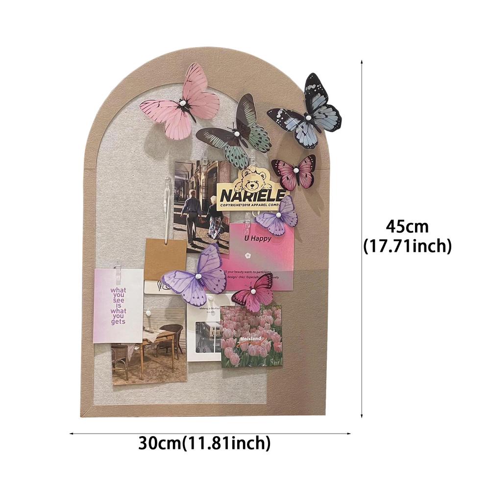 Butterfly Photo Wall Creative Photo Display Board Desktop Room Decor Butterfly Photo Collage Board