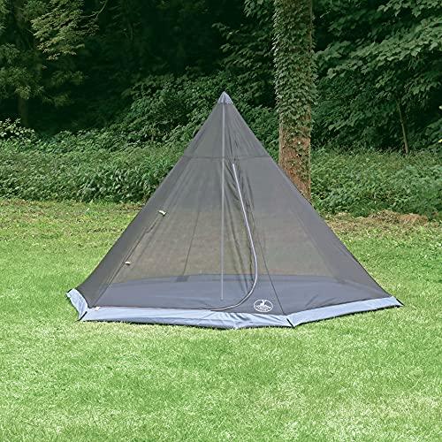 [Amazon.co.jp Exclusive] Captain Stag Tent, One-Pole Tent, Tipi Hexagon 300UV, 3-4 Person, Green, UA-60