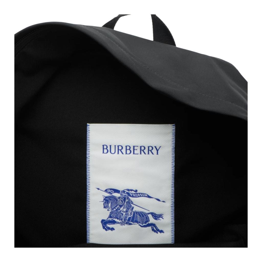Burberry EKD Logo Nylon Backpack Black Travel School Rucksack 81113301