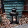 Style Vintage Iron Pendant Models Hanging Lantern Candle Holder Home Decoration Candlestick