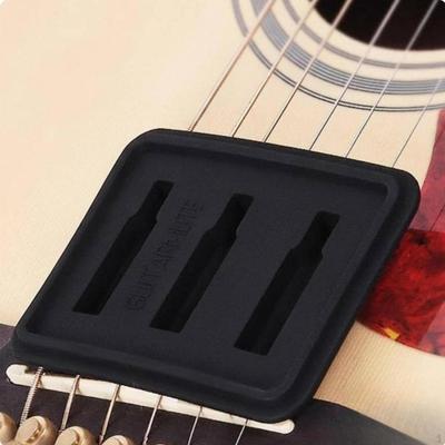 Gitarren-Streichdämpfer für leises Üben, einfache Montage, Zubehör für Anfänger, Schüler,