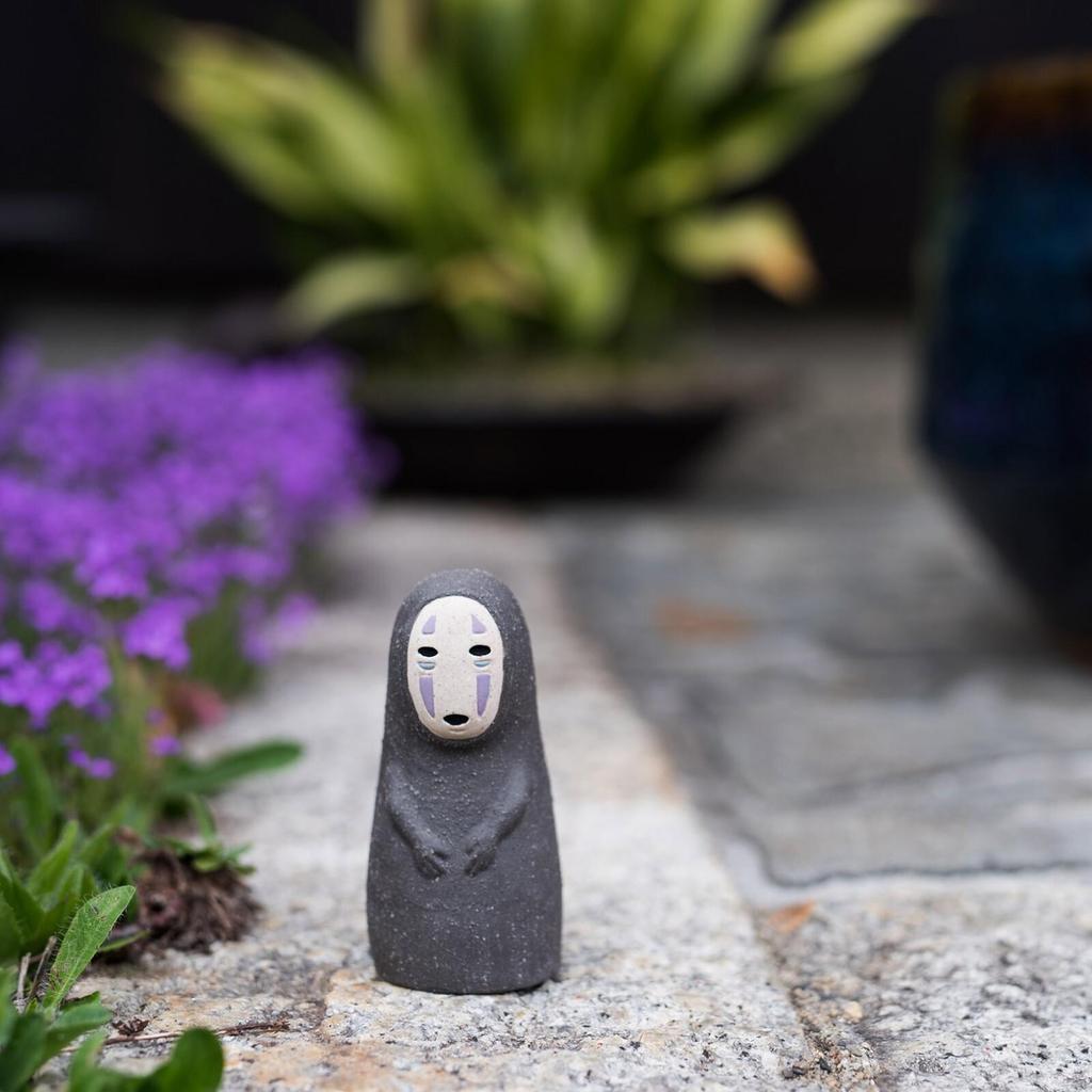 Studio Ghibli Spirited Away Shigaraki Ware Kaonashi Statue Made In Japan
