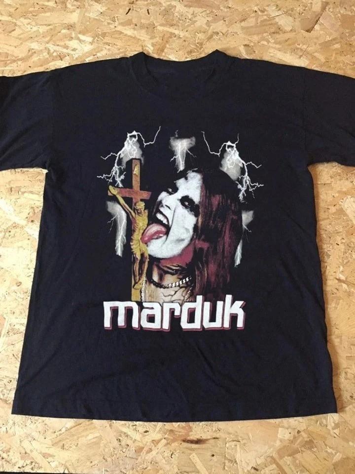 Vintage 90s Marduk Rock Music Band Black S to 5XL Unisex Shirt ZL240 Unisex T-Shirt S