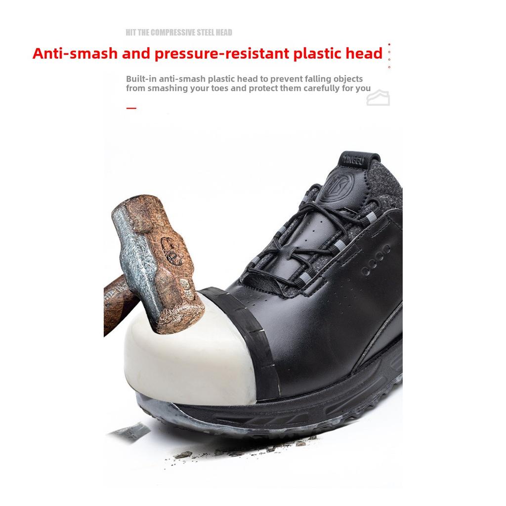 Insulation Shoes, Breathable Electrician Special Anti-smash, Anti-puncture Insulation, Safety Protection Shoes, Factory Site Men's Shoes
