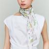 Silk 100  Flower Diamond Scarf Dcsc6e331iv