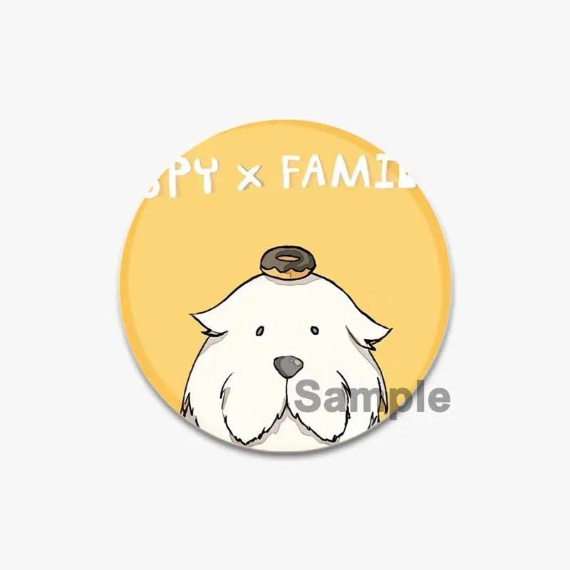 32/44/58mm SPY × FAMILY Badge Cute Anime Anya Forger/Damian Lapel Pins 58mm Round Brooch for Backpack Clothes Accessories Fan Jewelry Gift