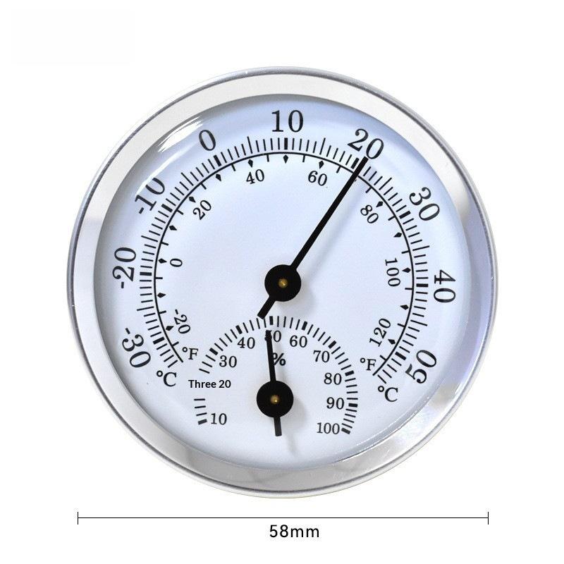 1Pcs Street Thermometers Thermo-hygrometer Measuring Instruments Tool For Home Supply Mini Pointer Thermometers Hygrometer