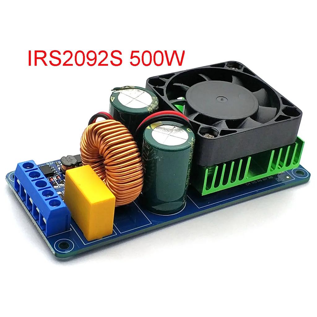 HIFI Power IRS2092S 500W Mono Channel Digital Power Amplifier Board Class D Stage