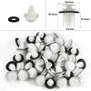 20-100pcs Car Door Panel Clip Auto Bumper Fastener Rivet Clip Car Fender Dashboard Door Clip Panel Retainer Car Accessories