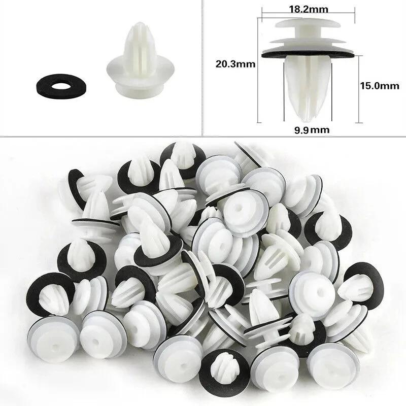 20-100pcs Car Door Panel Clip Auto Bumper Fastener Rivet Clip Car Fender Dashboard Door Clip Panel Retainer Car Accessories