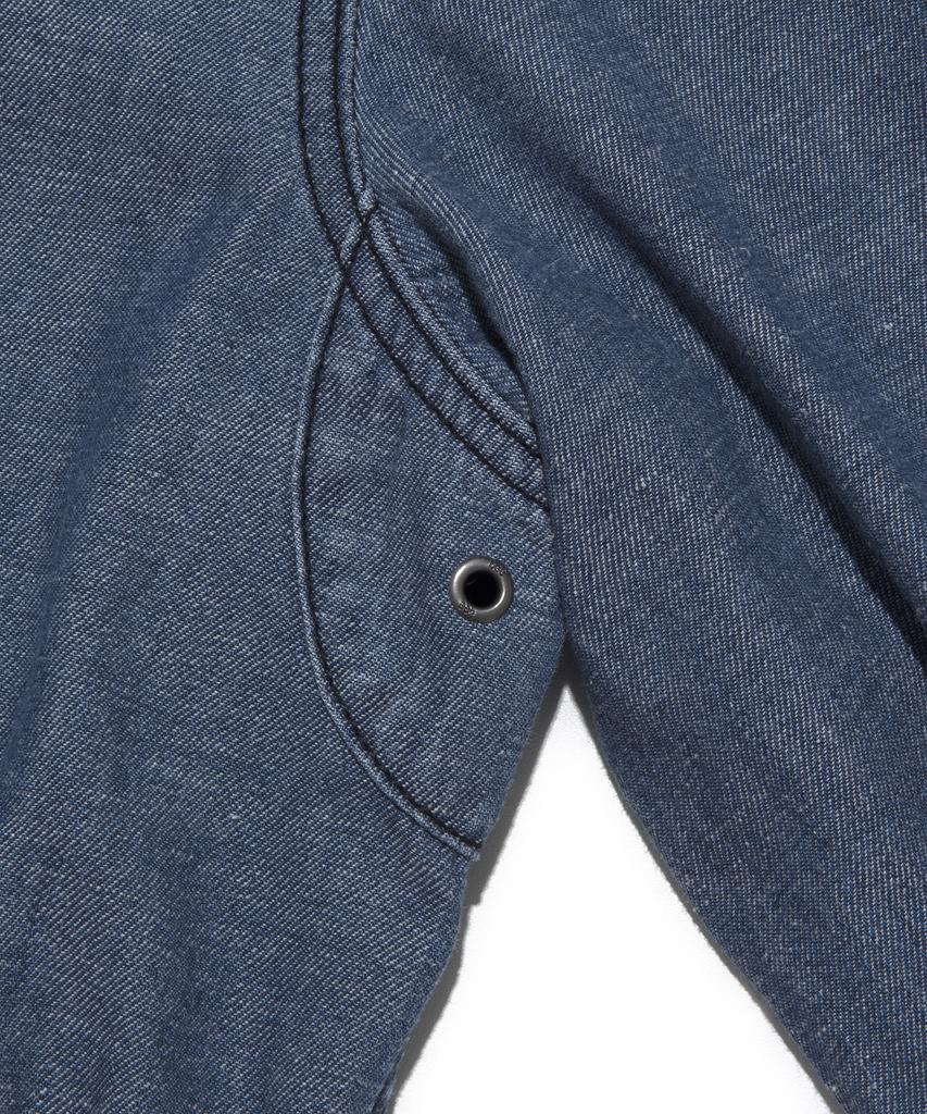 Lee Linen Denim Blouson Jumper Indigo Light