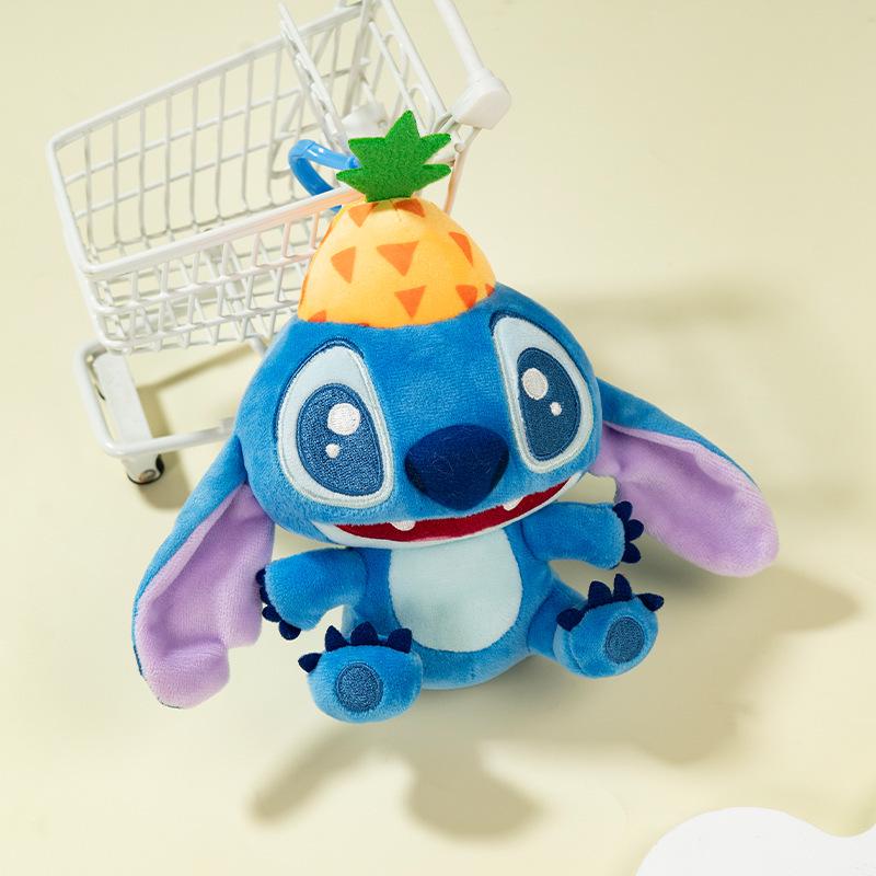 Disney Lilo & Stitch Plush Keychain - Cute Backpack Charm Gift