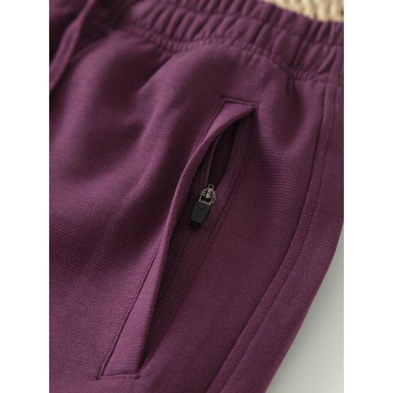 2025 New Sweat pants Women Spring and Autumn Purple Women Loose Ankle-tied Sweatpants Spring Casual High Waist Thin Pants