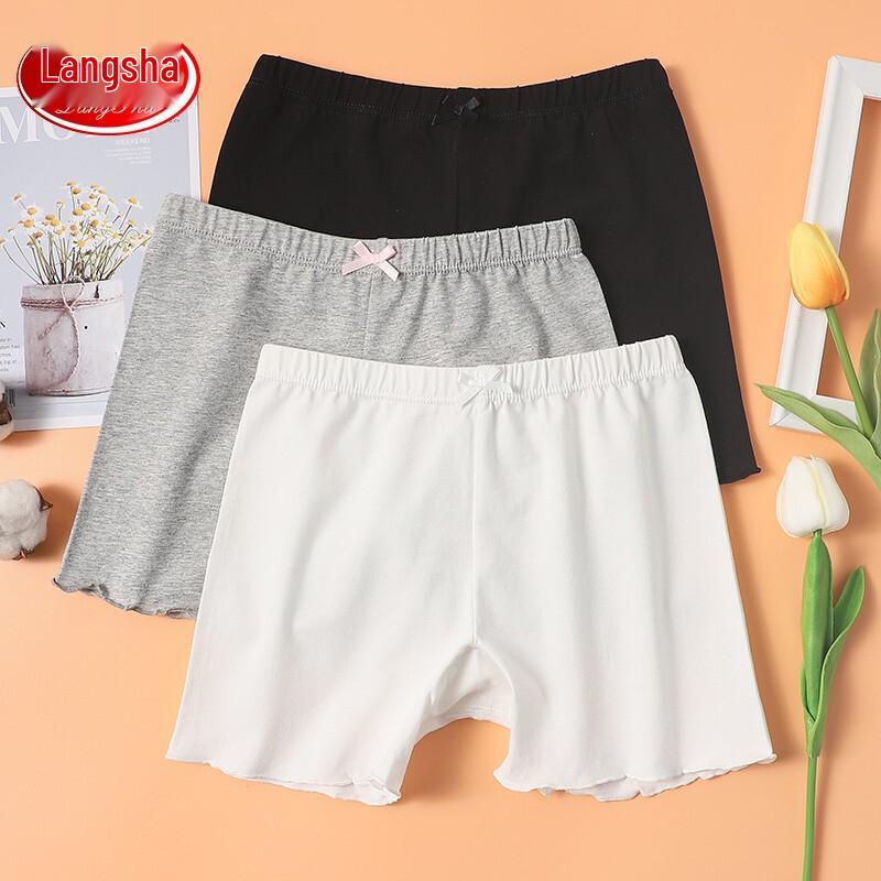 

Langsha Girls Summer Cotton Breathable Safety Underwear Shorts 150
