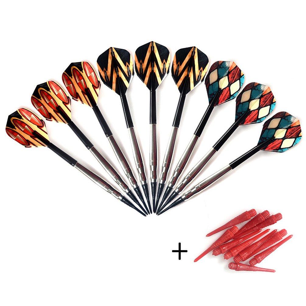 

CUESOUL Practice Brass Barrel Soft Tip Darts 9pcs B2106