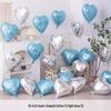 Heart-Shaped Foil Balloons for Birthday, Wedding, or Engagement Decor