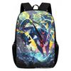 Cartoon Pikachu Backpacks Print Primary Software Backpacks for Boy and Girls Best Gifts Lightweight Cartoon School Bag for Kids
