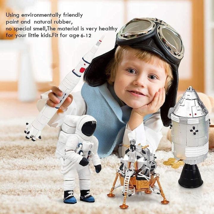 Zabawka Zestaw Kontsrukcyjny Figurki Zestaw Do Budowania Kosmos Astronauta
