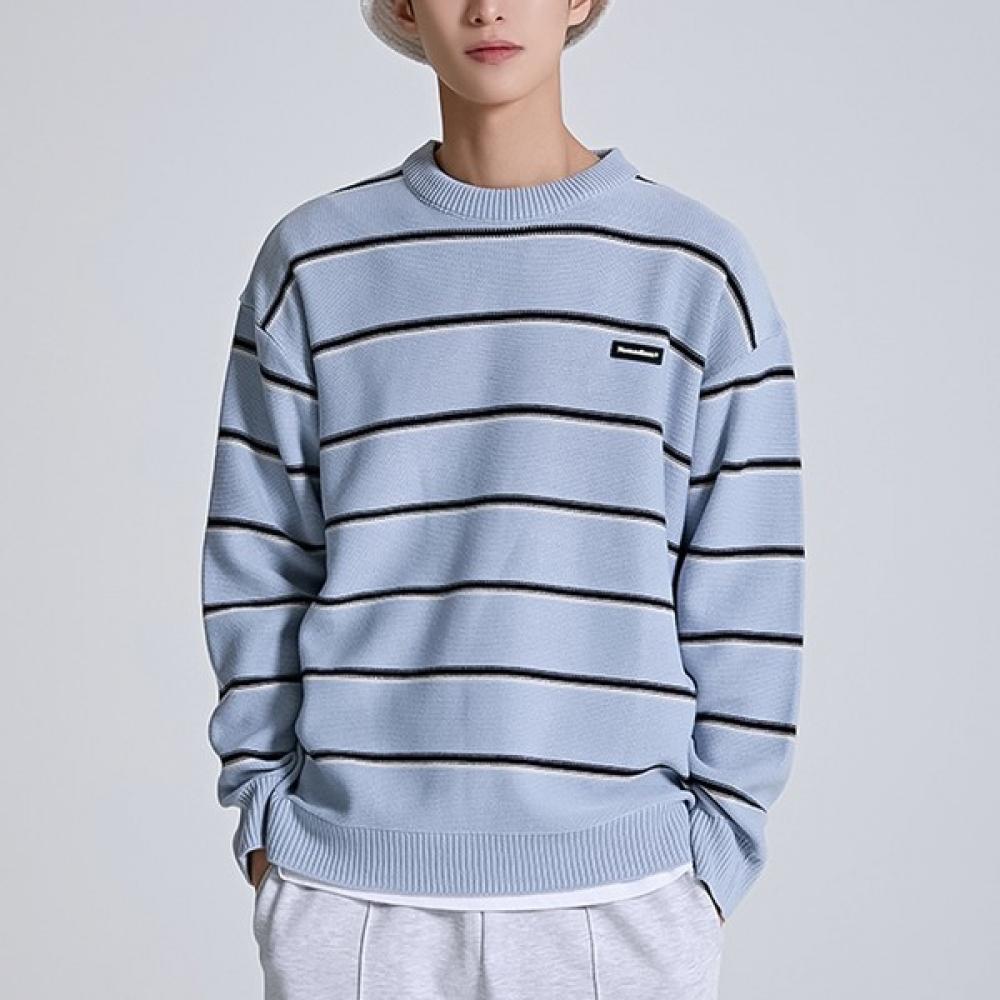 

[spao] Полосатый свитер Spkwc12c91 T Gray/90