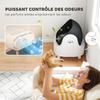 Self-cleaning Cat Litter Box Automatic Cat Litter Tray Open Odor Isolation/safety Protection White