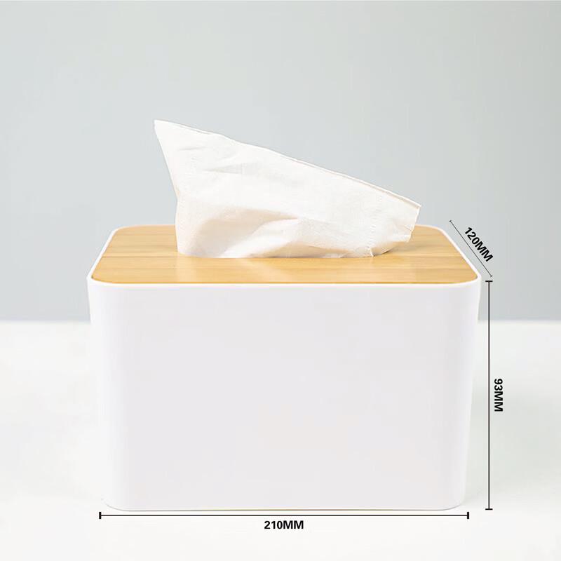 LIEI Wooden Lid Tissue Box
