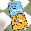 Cute Cat G-GarfieldeS Phone Case For Xiaomi 15 14 13 12 11 T Lite Ultra Redmi Note 14 13  Pro ProPlus 12 10 C 5G Silicone Cover