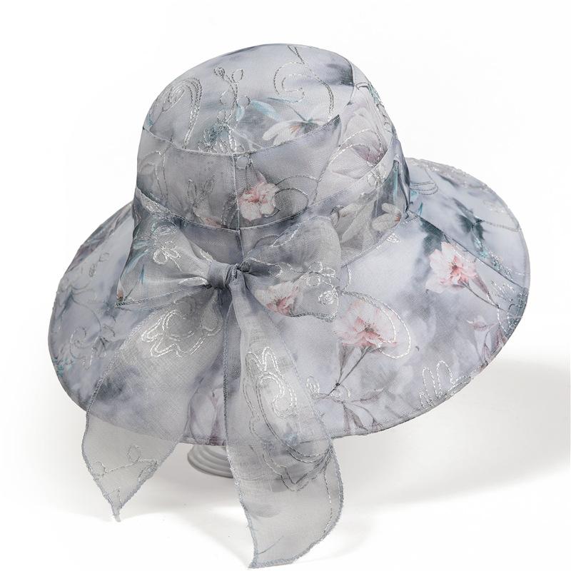 Hat Women Summer Sunshade Sunscreen Breathable Bucket Hat Women Outdoor Beach Hat