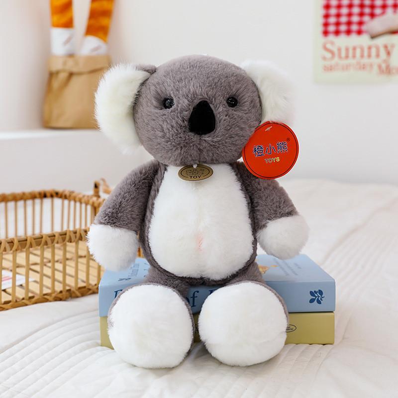 Forest Animal Lion Koala Elephant Sloth Frog Plush Toy Stuffed Doll Kids Gift