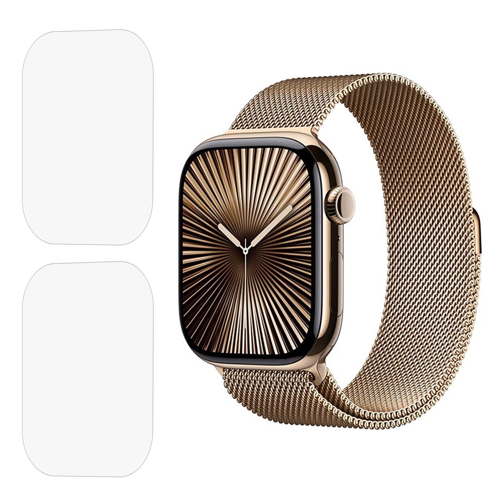 

2Pcs For Apple Watch Series 11 42mm/10 42mm Watch Screen Protector Clear TPU Film A