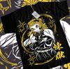 Kyojuro Rengoku T-Shirt Kimetsu No Yaiba Anime Demon Slayer Black Shirt All Size Unisex T-Shirt